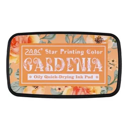 Vibrant Ink Pad for Stamps and Scrapbooking - Easy to Use School Accessory (Orange)