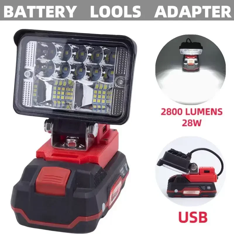 Per Lidl Parkside Lampada Luce Per Parkside Led Torcia Usb Batteria Ricaricabile Lampada Da Lavoro Luce (Non Batteria)