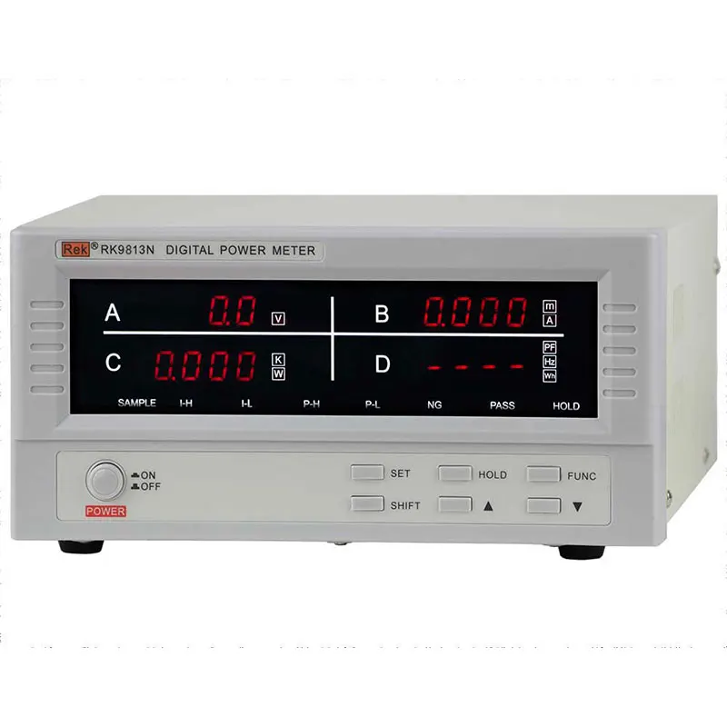 

Intelligent Power Meter 0-600V RK9813N Intelligent Electricity Measuring Instrument 0-0.1A 0.08-4A 3.5-20A 12kW