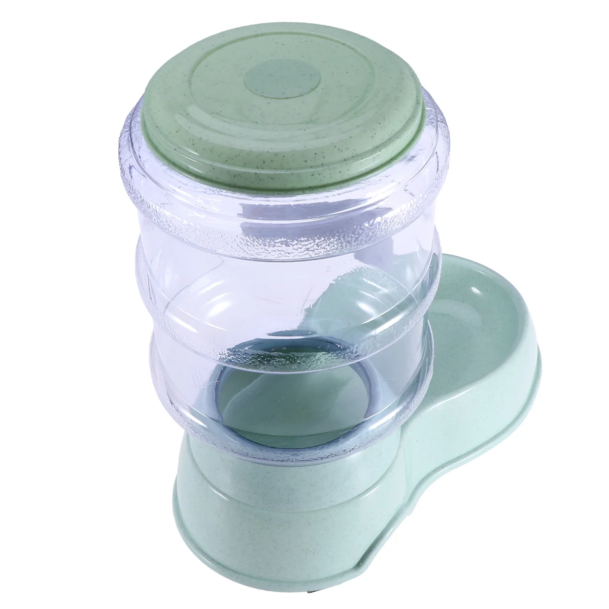 

Automatic Pet Food Drink Dispenser Dog Cat Plastic Feeder Water Bowl Dish 38L (Green)