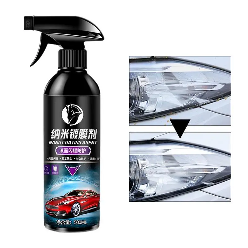 

Car Nano Spray Ceramic Coating Agent with High Protection Long Lasting Polishing Car Wax Spray Paint Sealant for Car Detailing