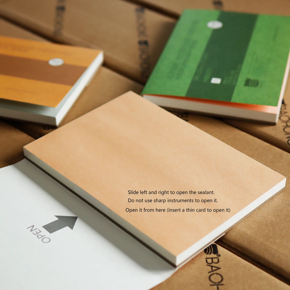 Baohong Watercolor Paper Pad 300g Academy Cotton 100% Color Lead Sketch Four Side Sealing Glue 20 Sheets/Copy 32k 16k 8k 4