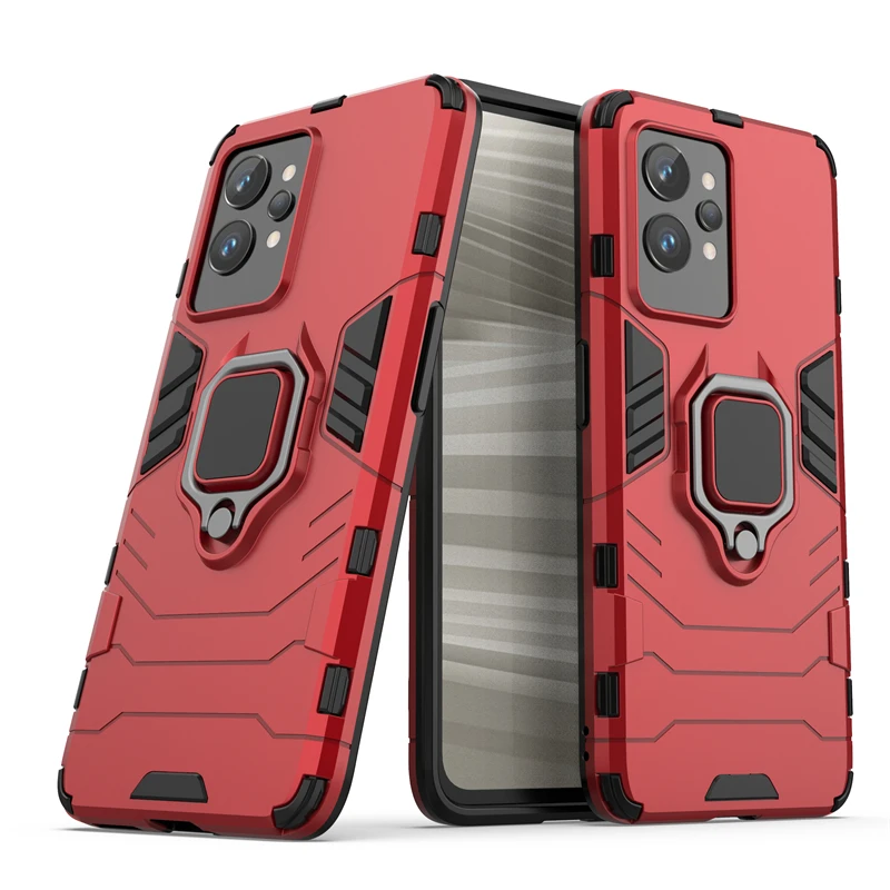ILING Custodia a portafoglio per Realme GT 2 Pro, delicata