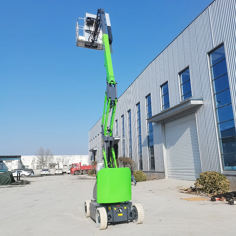 YG Nuovo sollevatore elettrico con braccio articolato da 10 m, piattaforma di lavoro aereo con braccio telescopico Prezzo basso - immagine 4