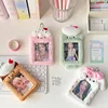 1 Piece Furry Cute Kpop Photocard Holder Creative Design Funny Cartoon ID Photo Card Cover Case Kawaii Cake Photo Protector 1