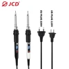 JCD 80W Digital Electric Soldering Iron Kit Adjustable Temperature 110V 220V Welding Tool Ceramic Heater Soldering Tips Rework 5