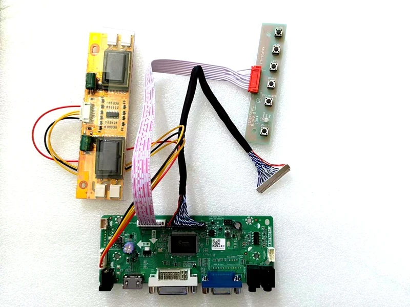 

Комплект Yqwsyxl для M240HW01 V4 V.4 M240HW01 VC V.C HDMI + DVI + VGA плата драйвера контроллера ЖК-экрана