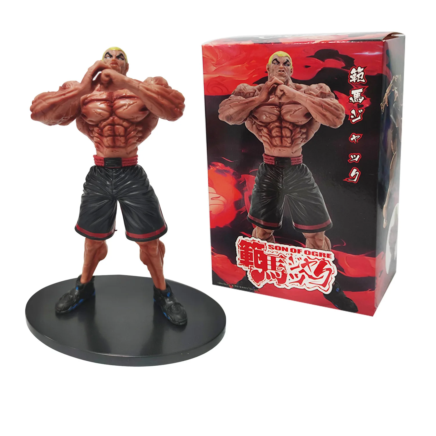 Compra online de Figura Hanma Baki de 15 cm, Filho do Ogro