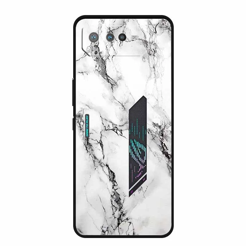 Fashion Soft TPU Silicone Back Case for Asus ROG Phone - Trendy Protective Phone Cover Bumper