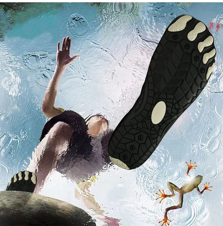 Aqua Shoes For Men Women Barefoot Water Shoes Anti-Slip Quick-Drying Outdoor Beach Upstream Wading Swimming Shoe Sneakers Unisex