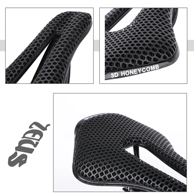 Bicycle Saddle Bicycle Seat Cushion Bike Riding Cushion 3D Printed Bike Saddle