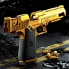 Desert Eagle Throwing Shell Pistol Ejection Soft Bullet Toy Gun G18 Automatic Explosion Gun Launcher Adult Shooting Model Boy 4