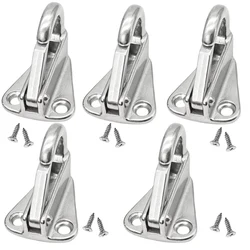 Stainless Steel Marine Snap Hook (5PCS)