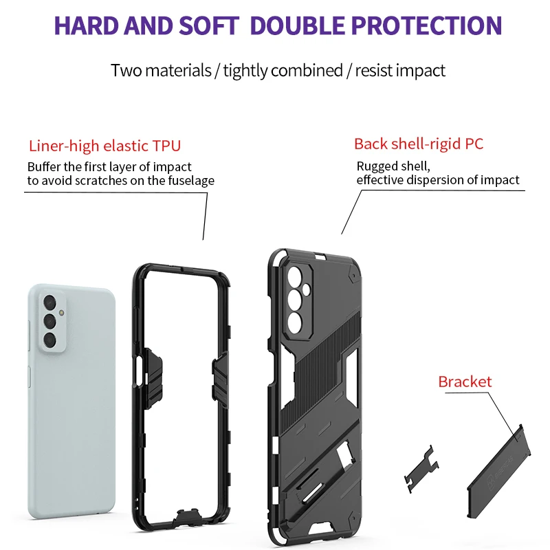 Ultimate Shockproof Armor Phone Cover - Rugged Protection & Stylish Design