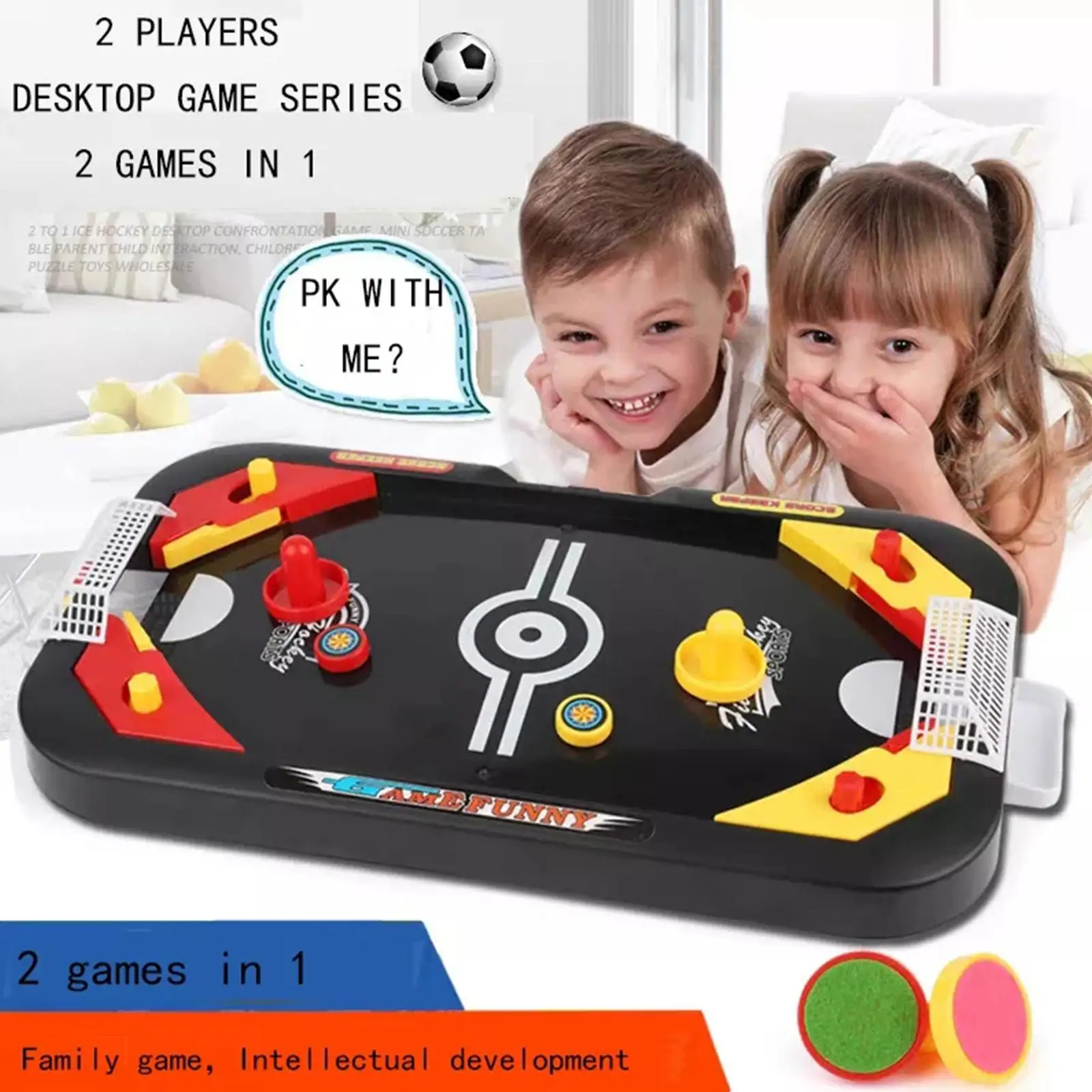 Jeu De Société Pour 2 Joueurs, Entraînement À La Pensée Logique, Couleur,  Hockey Sur Glace, Jeu À Glissement Rapide, Interactif Parent-enfant, Jouets  Pour Enfants - Jeux De Société - AliExpress