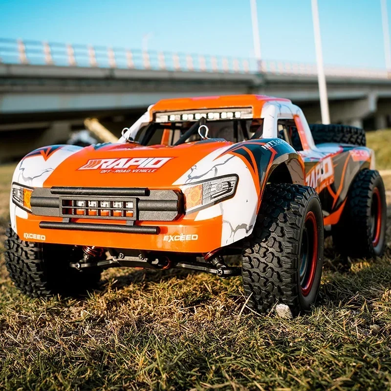 

New 4wd 1:14 Rc Pro Roadster Brushless High Speed Off-Road Racing Light Float Boy Remote Control Car Holiday Gift Boy Toys