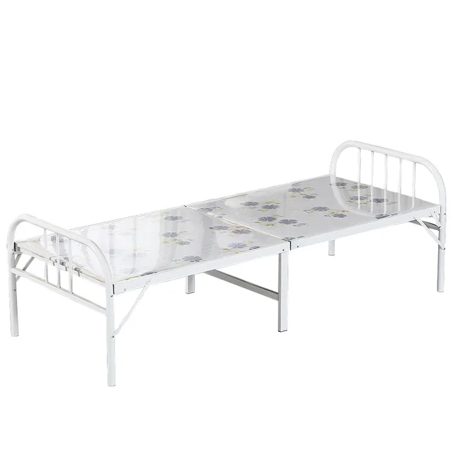Wholesale queen size metal folding bed frames adult single bed