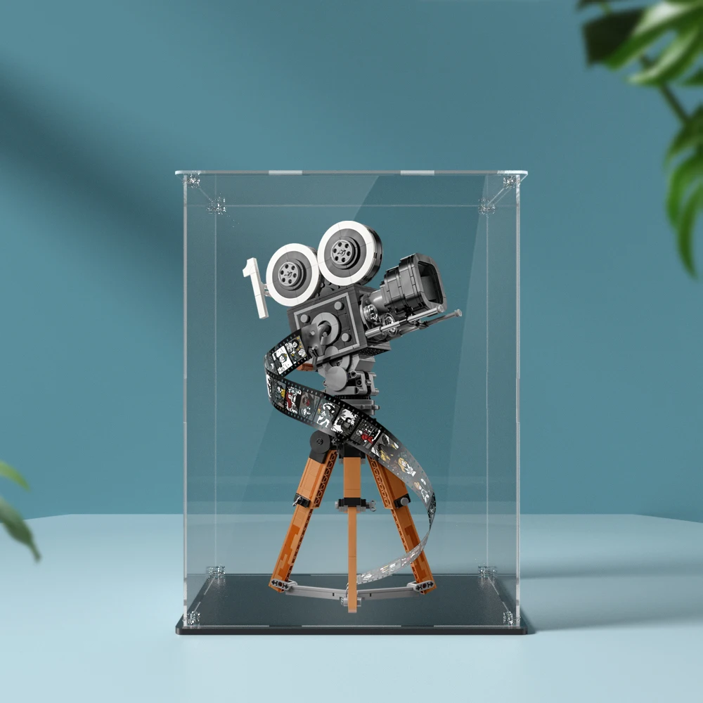 Acrylic Display Box for Lego 43230 Tribute Camera Dustproof Clear Display Case (Toy Bricks Set not Included） 4