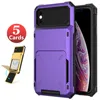 For iPhone 14 13 12 11 Pro 11 Pro Max 7 8 Plus XS MAX 6 Case Flip Card Slots Business Armor Cover For iPhone X XS XR 7 7+ 6 6S