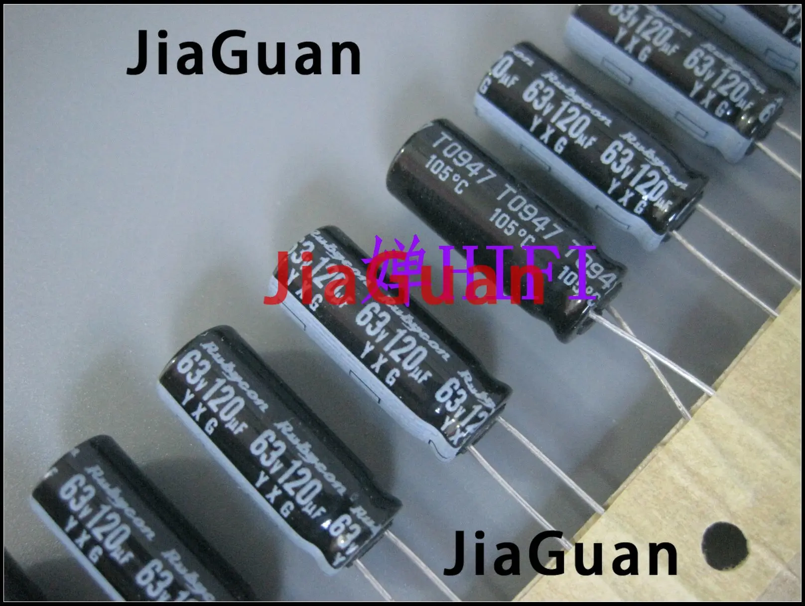 20 шт. электролитический конденсатор RUBYCON yxg 120 мкФ 63v 8x2 0MM YXG 63V120UF высокая частота