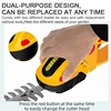 Handheld Cordless Electric Hedge Trimmer Garden Shrub Mower 2 in 1 Home Mower Gardening Tools 24V 5