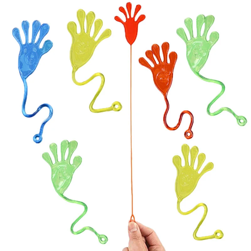 

Palms Sticky Hands Jelly Stretchy Climbing Sticky for Children Easter Theme Styles Stretchy Toys Easter Basket Stuffers