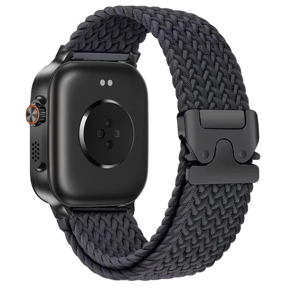 Premium 22mm Parachute Braided Strap - Universal Smartwatch Accessory Replacement Bracelet