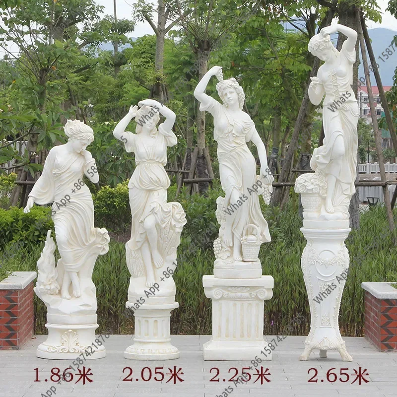 X25 유럽풍 음악가 조각상 장식품 마당 정원 바 장식 웨딩 소품 창의적인 장식..
