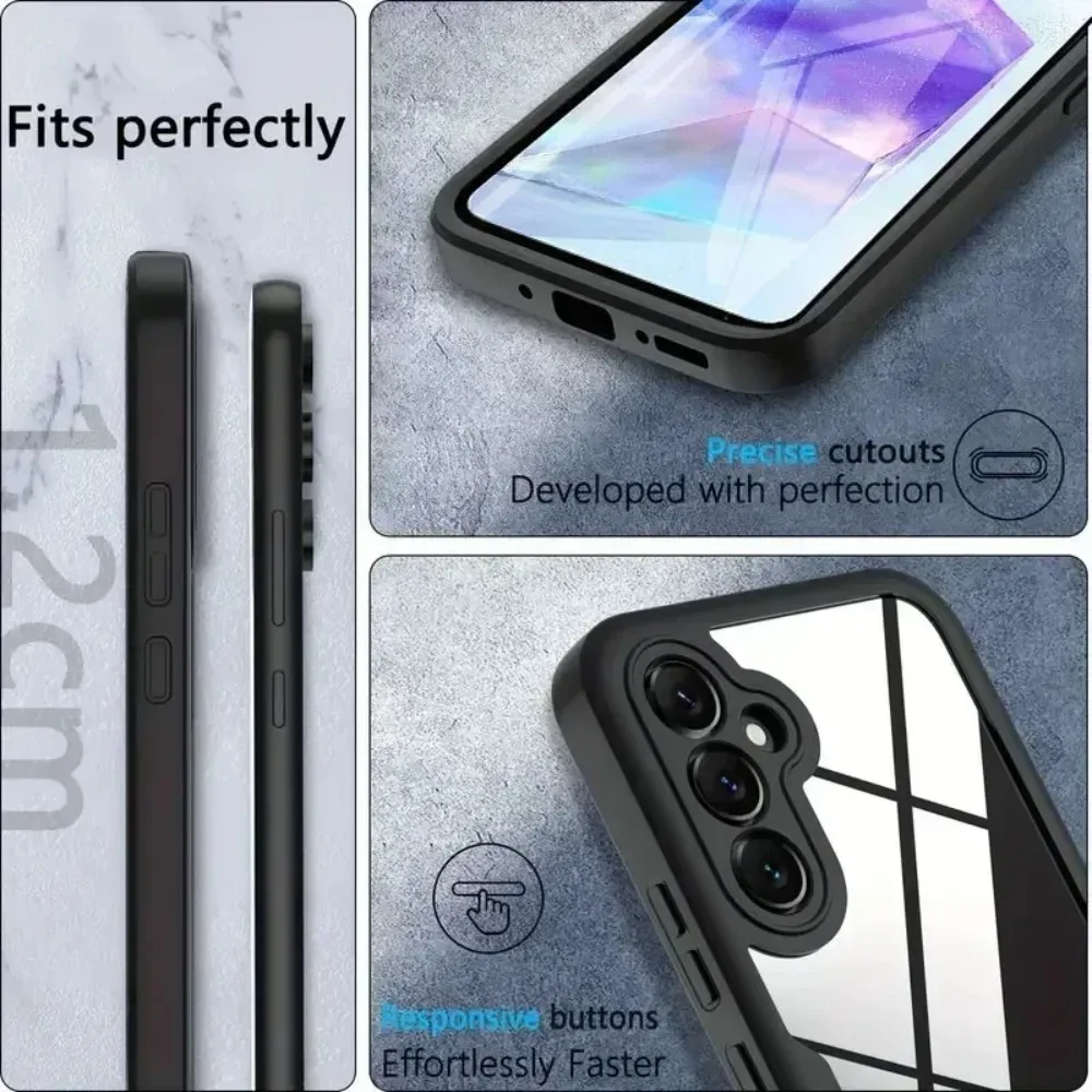 Premium 360° Full Screen HD Clear Protective Cover