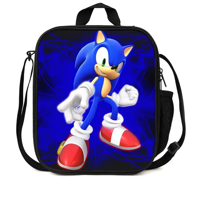 2023 Sonic The Hedgehog Lunch Bag Pupils Picnic Bag Ice Bag Waterproof  Cartoon Girl Thermal Cooler Lunch Tote Office Work School - AliExpress