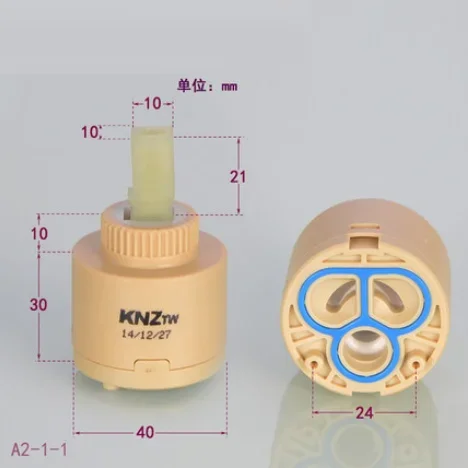 25mm 30mm 35mm 40mm Ceramic Replacement Cartridge Water Mixer Tap Inner Control Faucet Valve