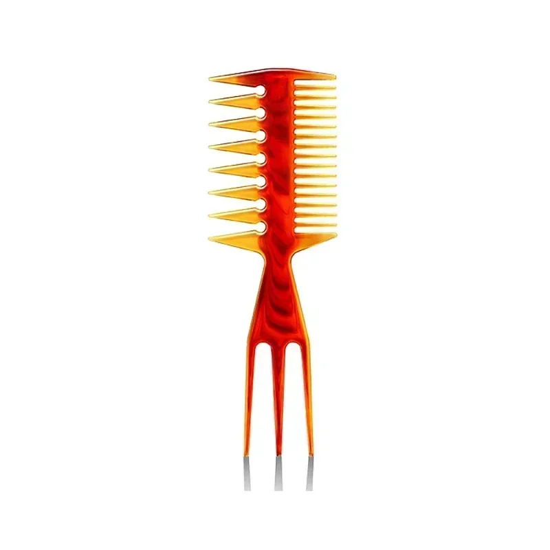 Wide Teeth Hairbrush for Men - Beard & Hair Styling Comb