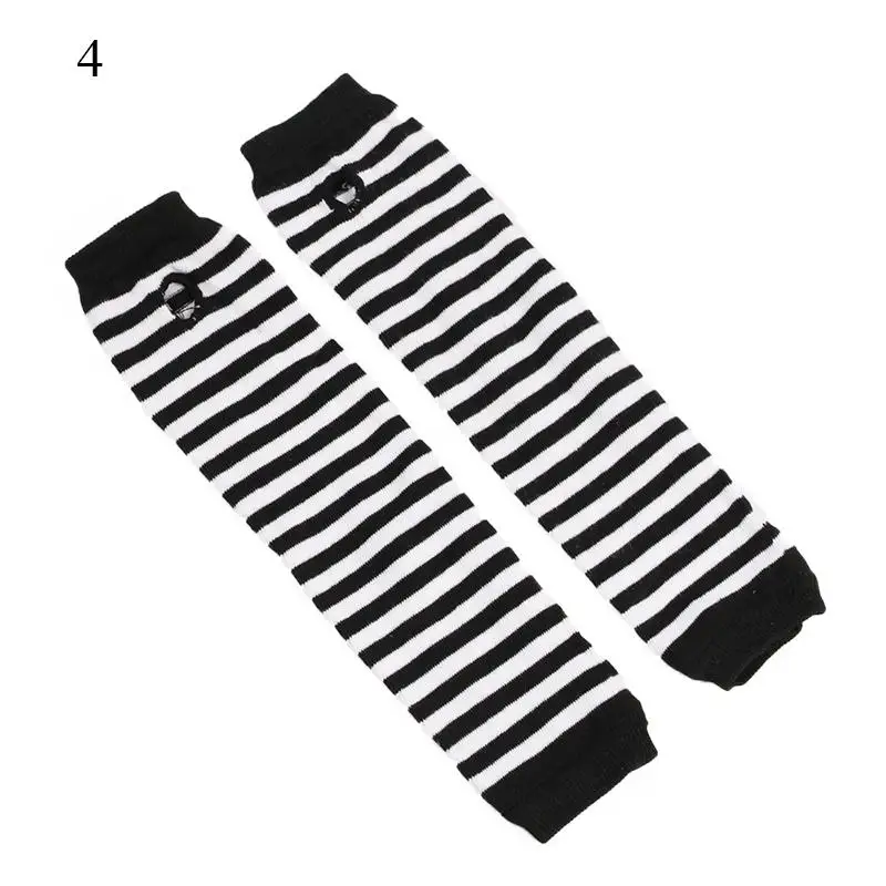 thumbnail image 2 of Goth Gloves Y2K Sweet Knit Long Sleeve Fingerless Mittens Japanese Harajuke Arm Sleeve For W Femboy Clothes 2 of 11