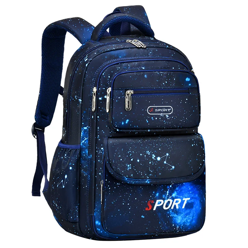 

Elementary School Bag Boys Side Open Large-capacity Children's Bag Lightweight Waterproof Wear-resistant Student Backpack