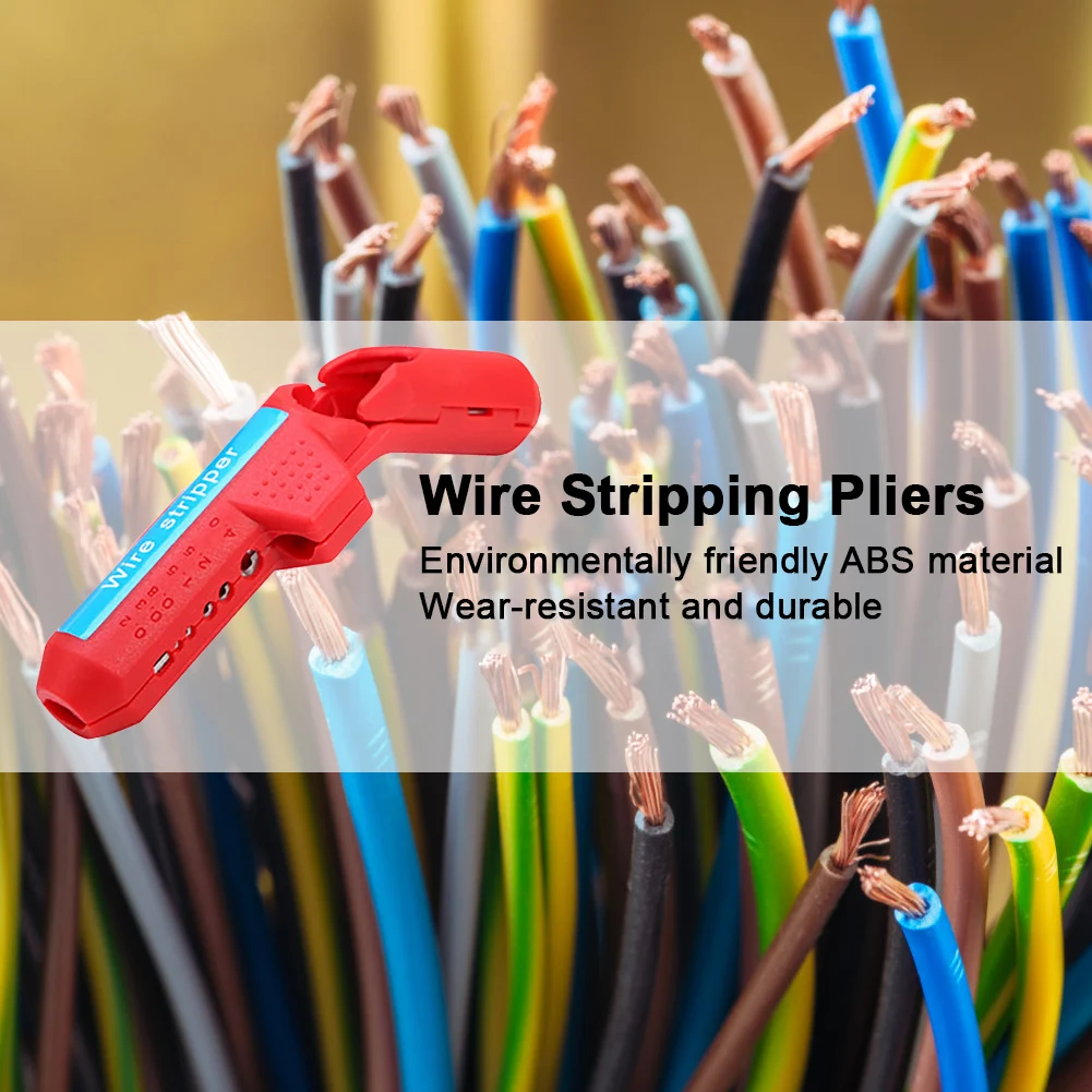Wire Stripper Knife Crimper Pliers Crimping Tool Cable Stripping Knife Wire Cutter Multi Tools Cut Line Multifunctio
