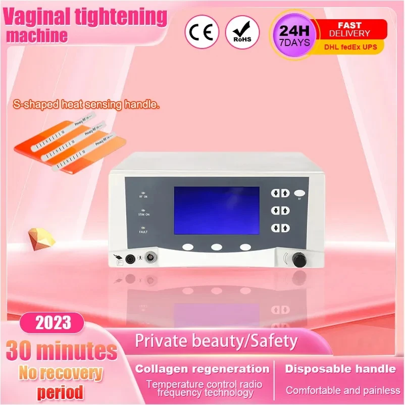 

New RF Radio Frequency Thermiva Vaginal Tightening Machine Women Private Care Thermi Vagina Rejuvenation Spa Salon Beauty Equipm