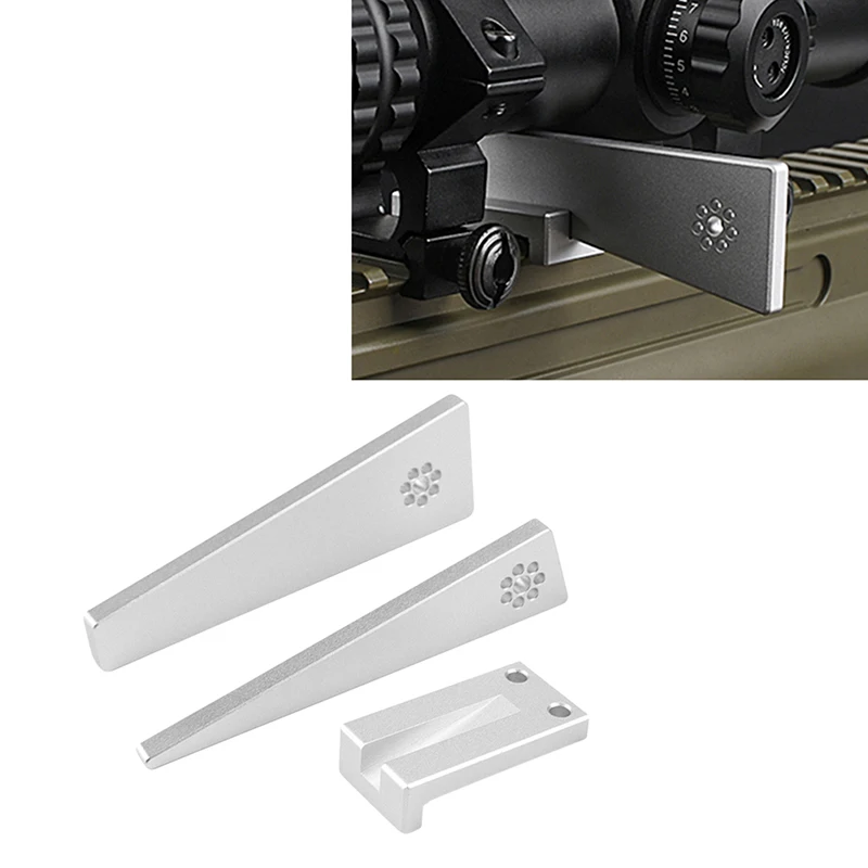 Optic Leveler Combo Aluminum Hunting Scope Mount Leveling Adjust Accessories 2
