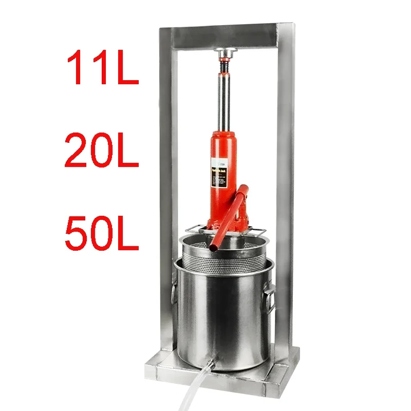 Description Picture 3 of item50L Fruit Squeezer Upgrade 304 Stainless Steel Self-brewed Wine Press Thickening Winemaking Juicer Vegetables and Fruits
