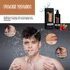 Men Facial Wash Lotion Clean Pores Exfoliate Acne Blackhead Removal Oil Control Moisturize Lighten Improve Dull Cleansing Cream 4