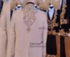 Fashion Beaded Diamond Men Suits 3 Pieces Wedding Groom Tuxedo Glitter Lapel Male Prom Blazers CustomizedParty vestidos de novia 3