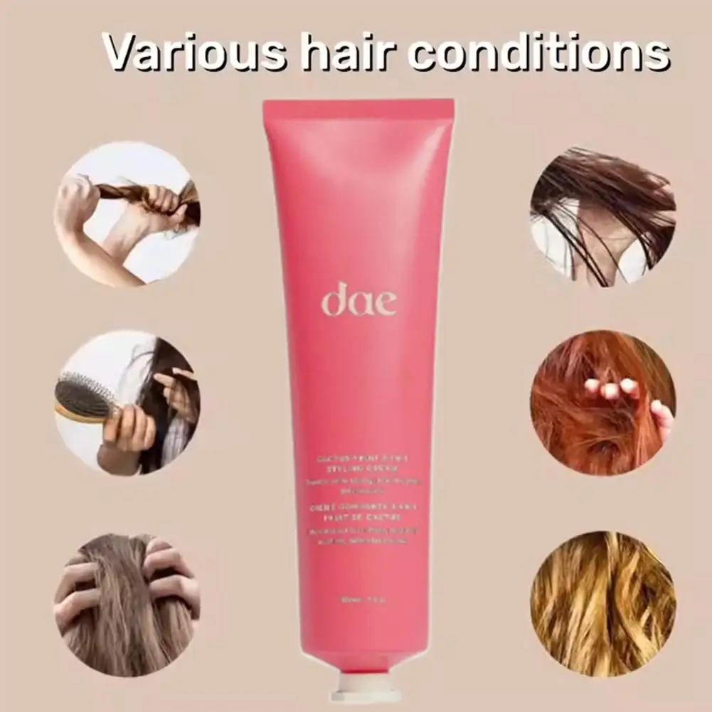 3 In 1 Styling Cream Smooth Styles Defines Curls 150ML Curl Hair Styling Elastic Hair Elastic