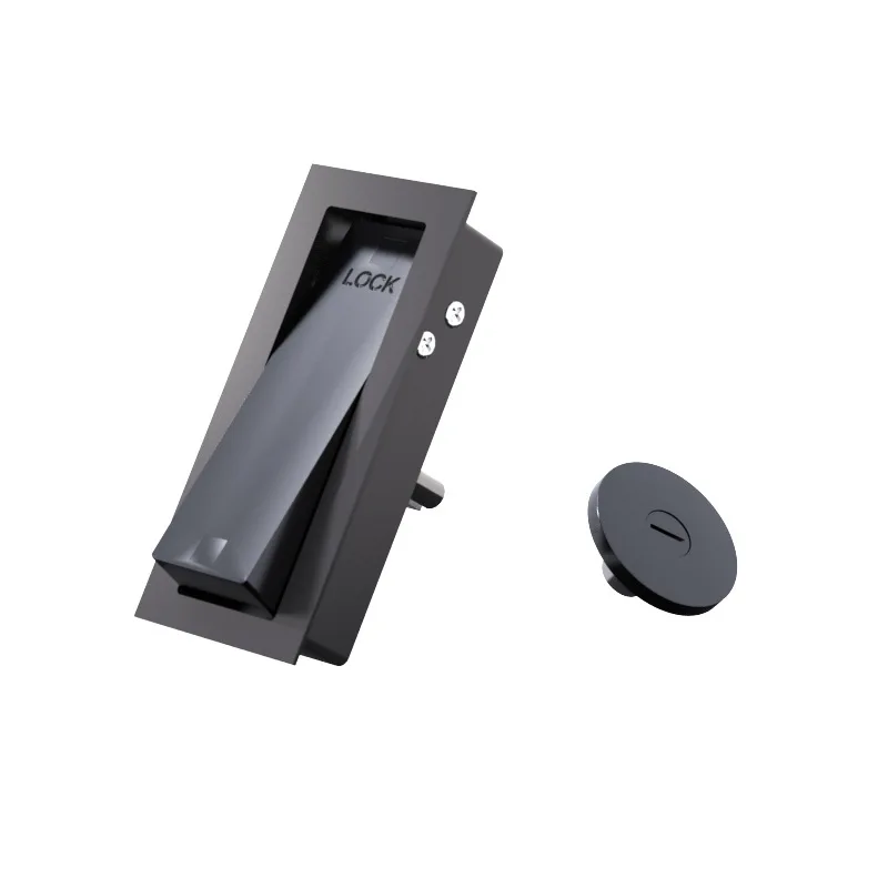 Barn Sliding Door Lock Indoor Sliding External Padlock New Chinese Style Built-in Wooden Kitchen Ghost Door Lock