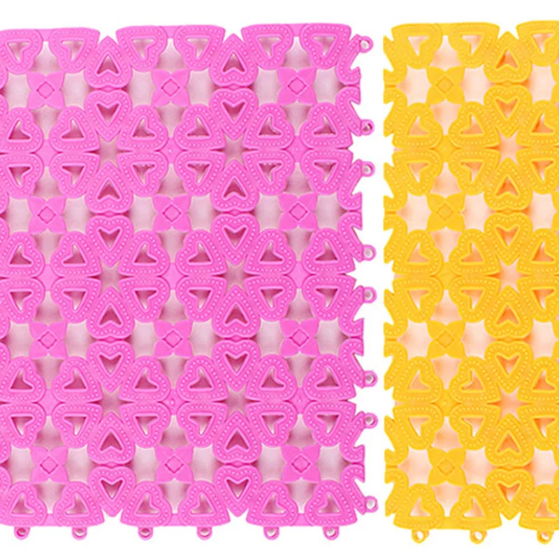 Plastic Mesh Pet Foot Mat Dog Cage Foot Mat Board Mats Cat Cage Rabbit Hutch Floor Footboards