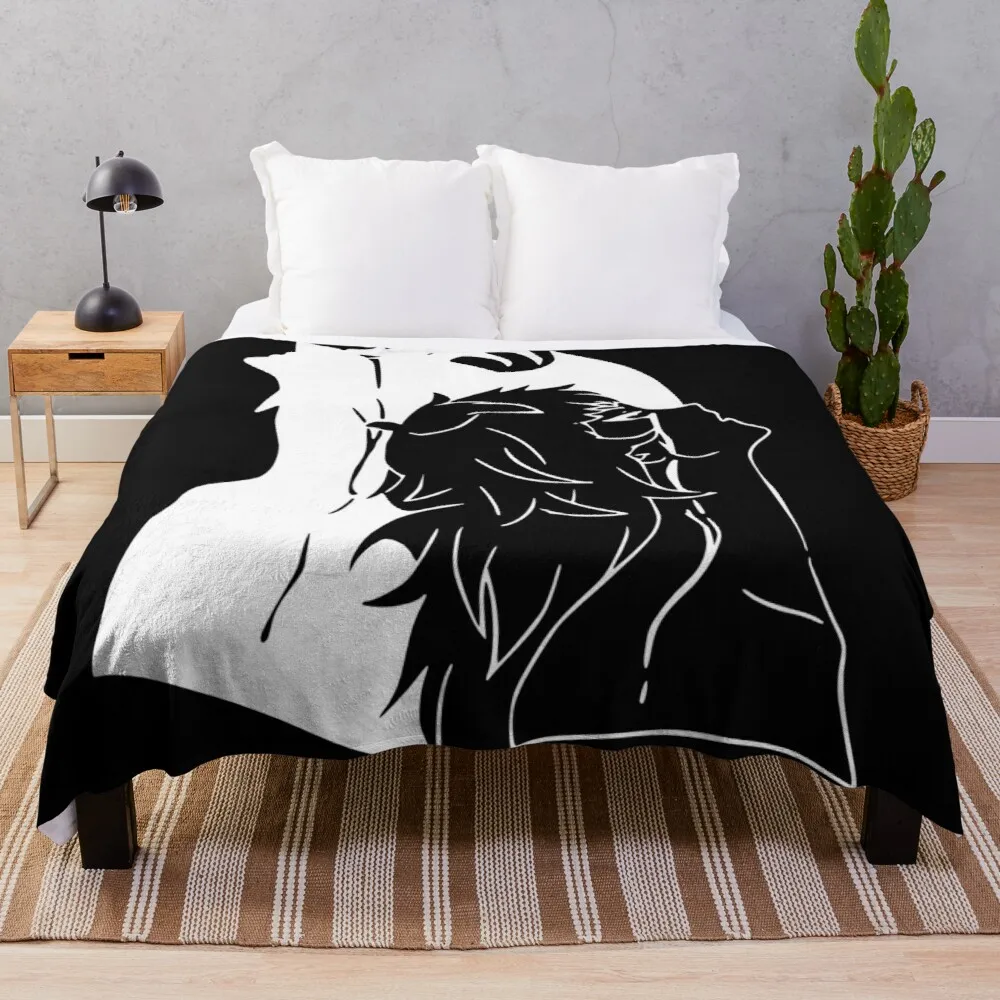 Coperta Da Tiro Bianca Devilman Crybaby Coperta St Di Lusso