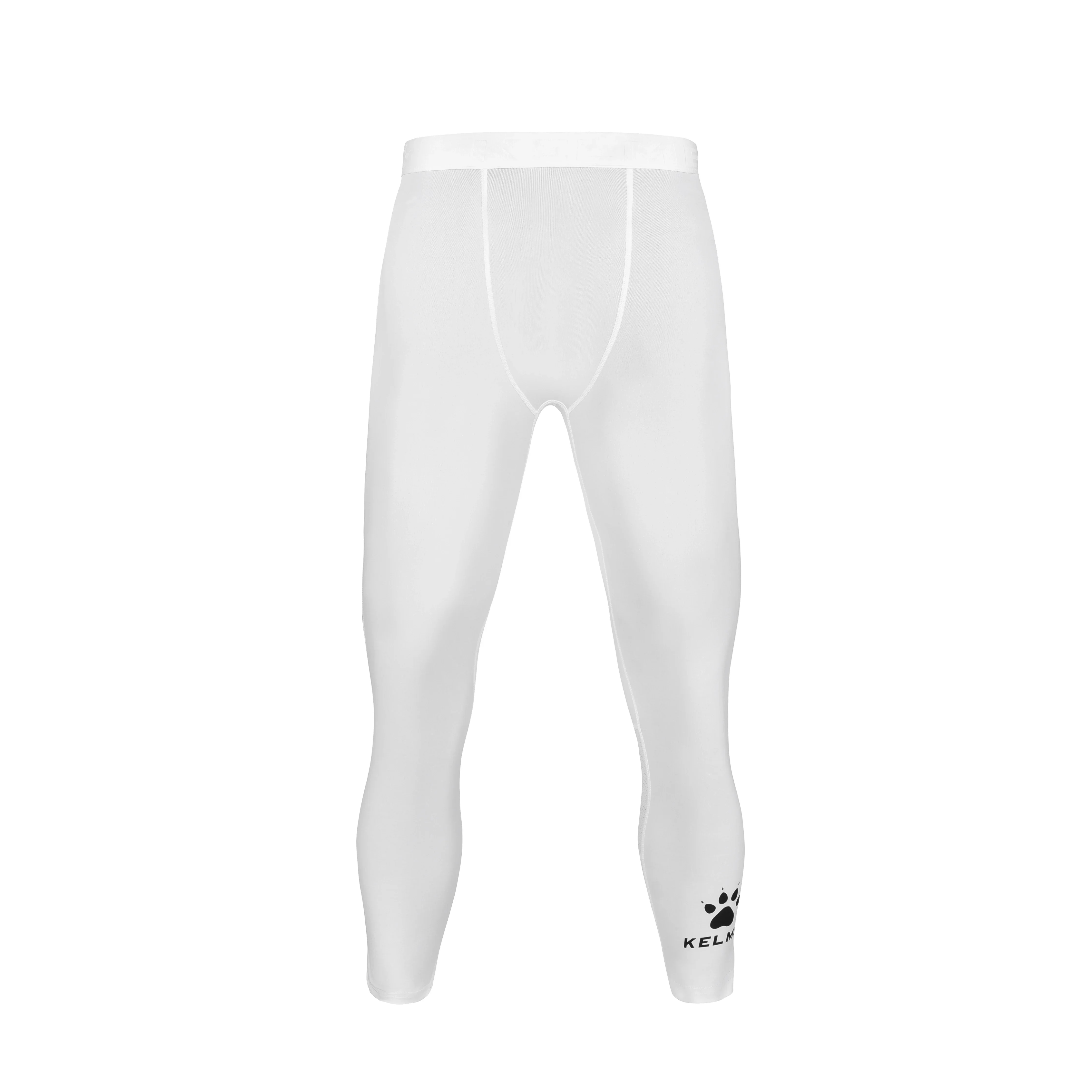 Kelme Sports Running Fitness Pants Men's Quick Dry Breathable High Elastic Basketball Thin Tights Summer Outdoor Football Capris