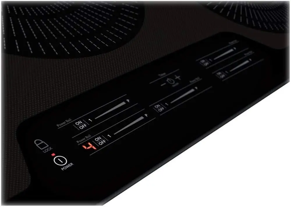 FGIC3066TB Gallery 30" Electric Induction Cooktop, Built-in 4-Burner, Vitroceramic Glass, Black 4