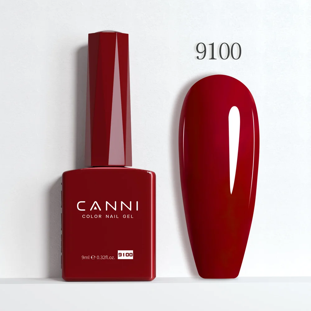 CANNI Super Glossy Glitter Cat Eye Nail Gel Polish - Hema Free Diamond Top Coat, Semi-Permanent UV LED Varnish