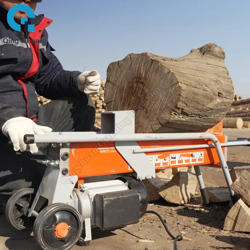 Wood Splitter Machine Hot Sale 8 Ton Portable Log Splitter 560mm Sale HYSTRONG