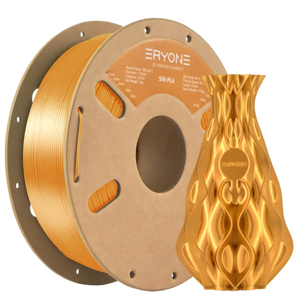 Silk PLA Filament 1KG Biodegradable 1.75mm