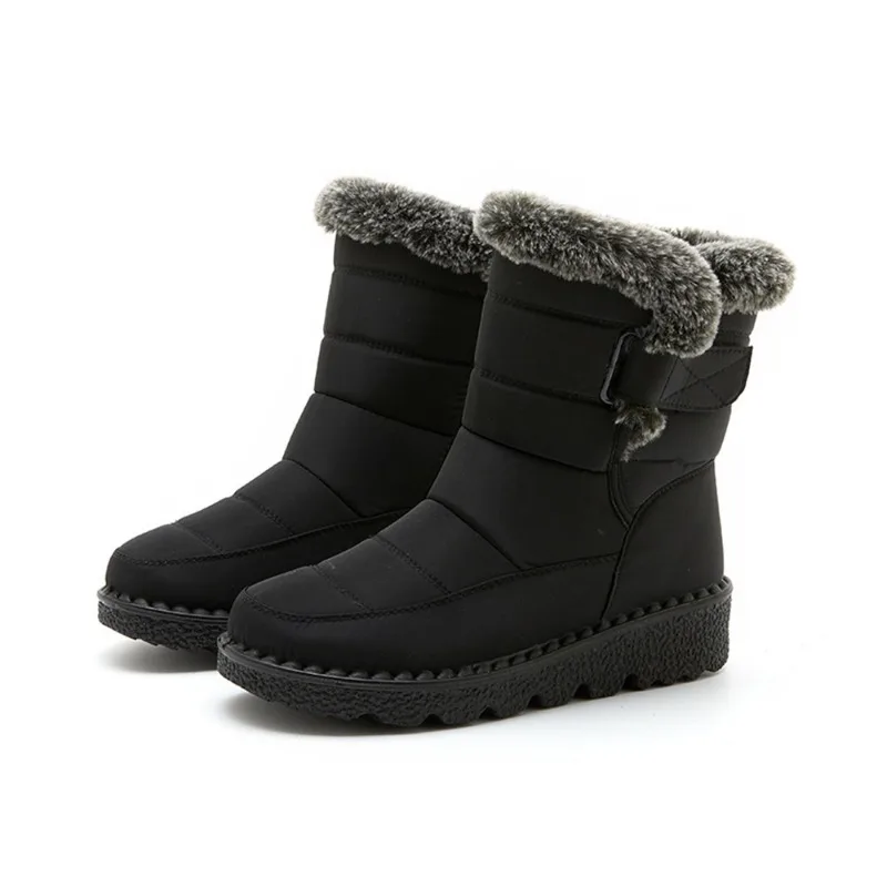 Snow Women Boots New Shoes Woman Waterproof Women's Boots Keep Warm Boots Ladies Fur Soft Botas Mujer Winter Footwear